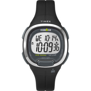 TIMEX IRONMAN ESSENTIAL 10MS BLACK / CHROME