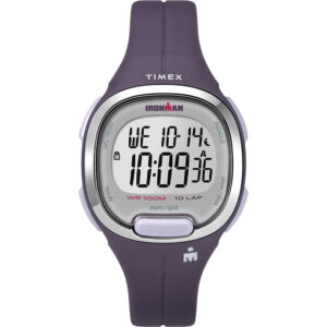 TIMEX IRONMAN ESSENTIAL 10MS PURPLE / CHROME