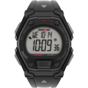 TIMEX IRONMAN 10 LAP ACTIVITY TRACKER W/ HR BLACK
